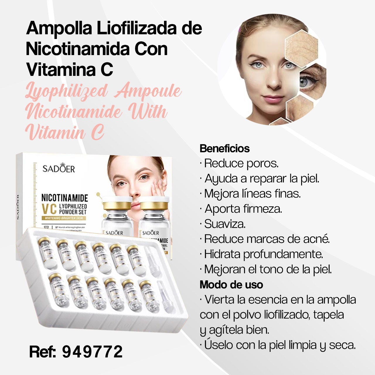 949772-AMPOLLAS DE NIACINAMIDA